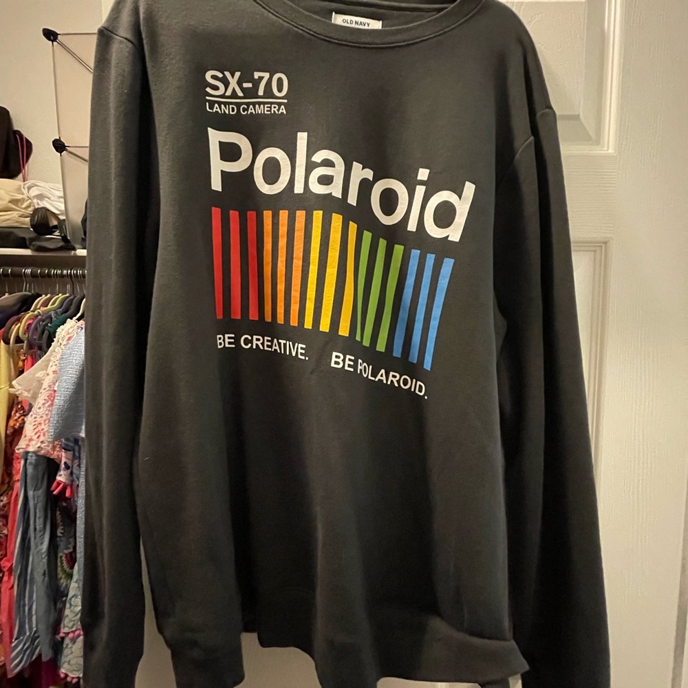 📷 POLAROID PULLOVER SWEATER